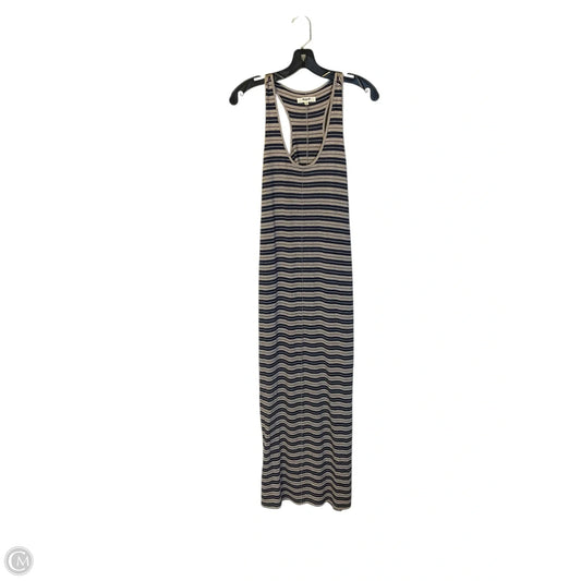 Dress Casual Maxi By Madewell In Striped Pattern, Size: Xs