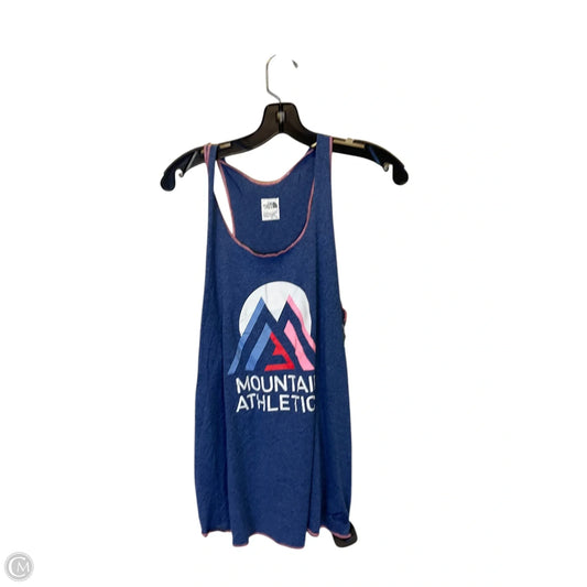 Athletic Tank Top By The North Face In Blue, Size: Xl