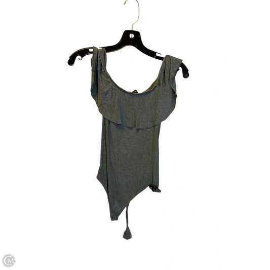 Bodysuit By Express In Grey, Size: S