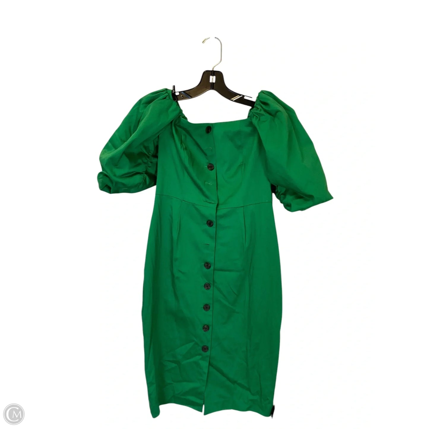 Dress Casual Midi By Vince Camuto In Green, Size: 4