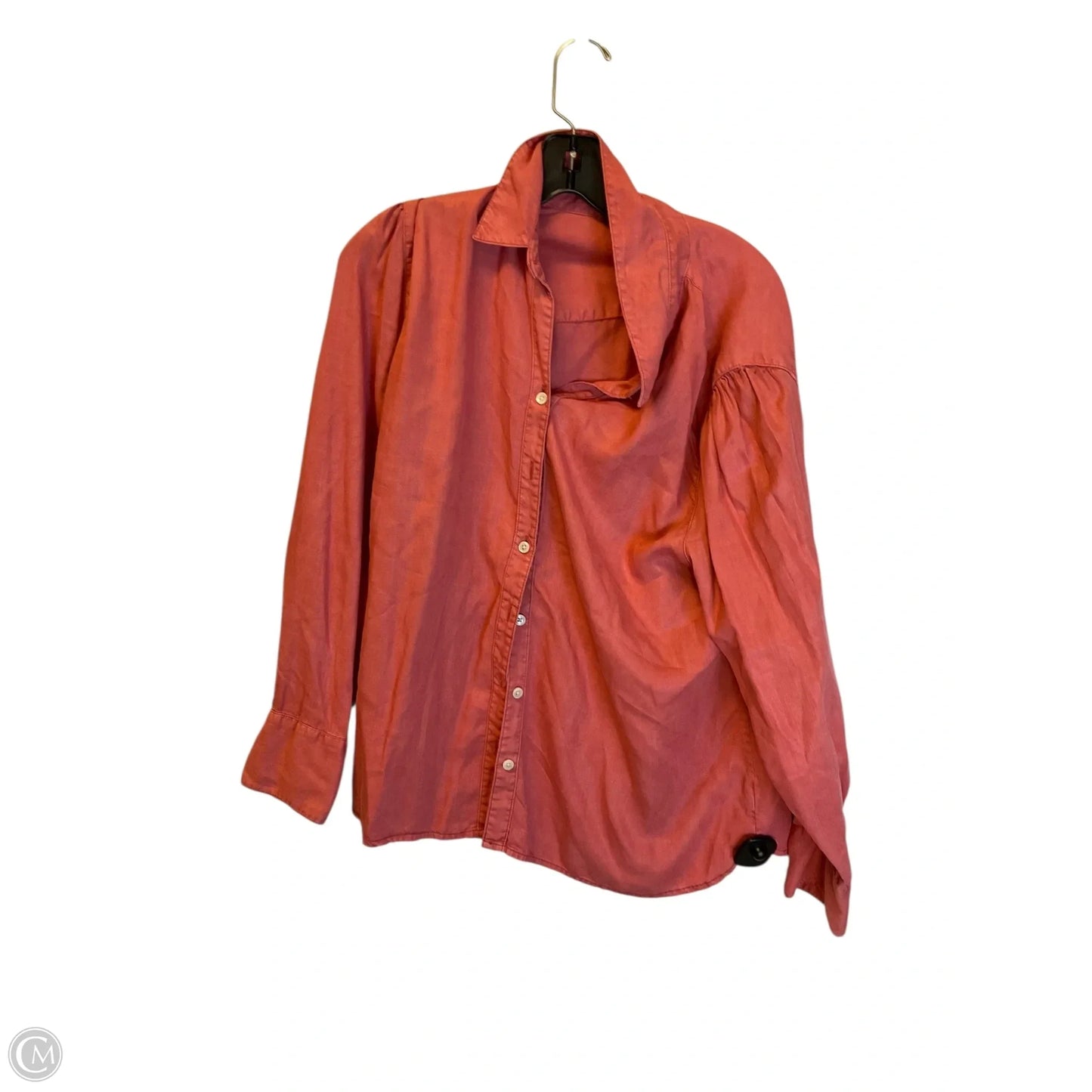 Top Long Sleeve By Chicos In Pink, Size: 16