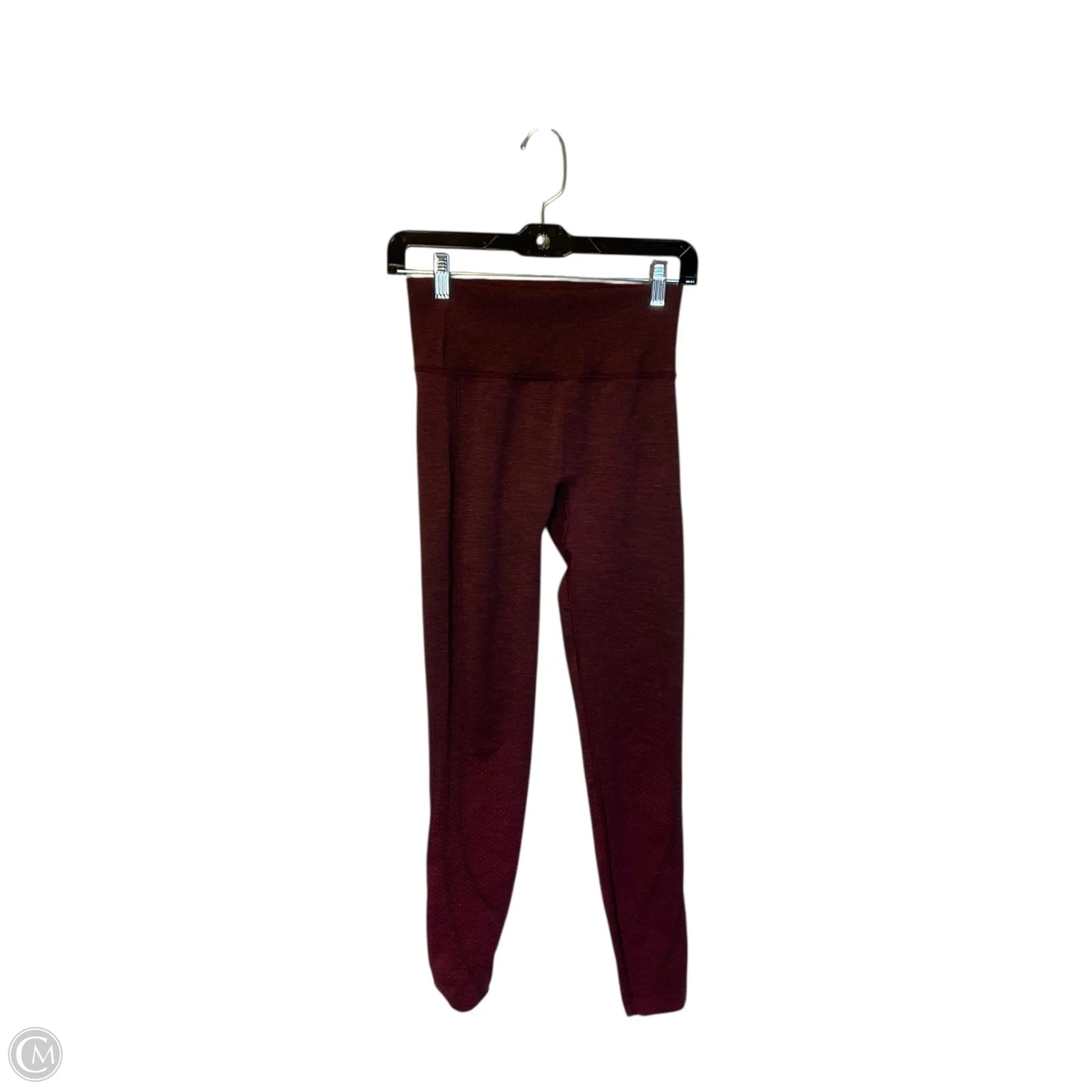 Athletic Leggings By Lululemon In Red, Size: 6