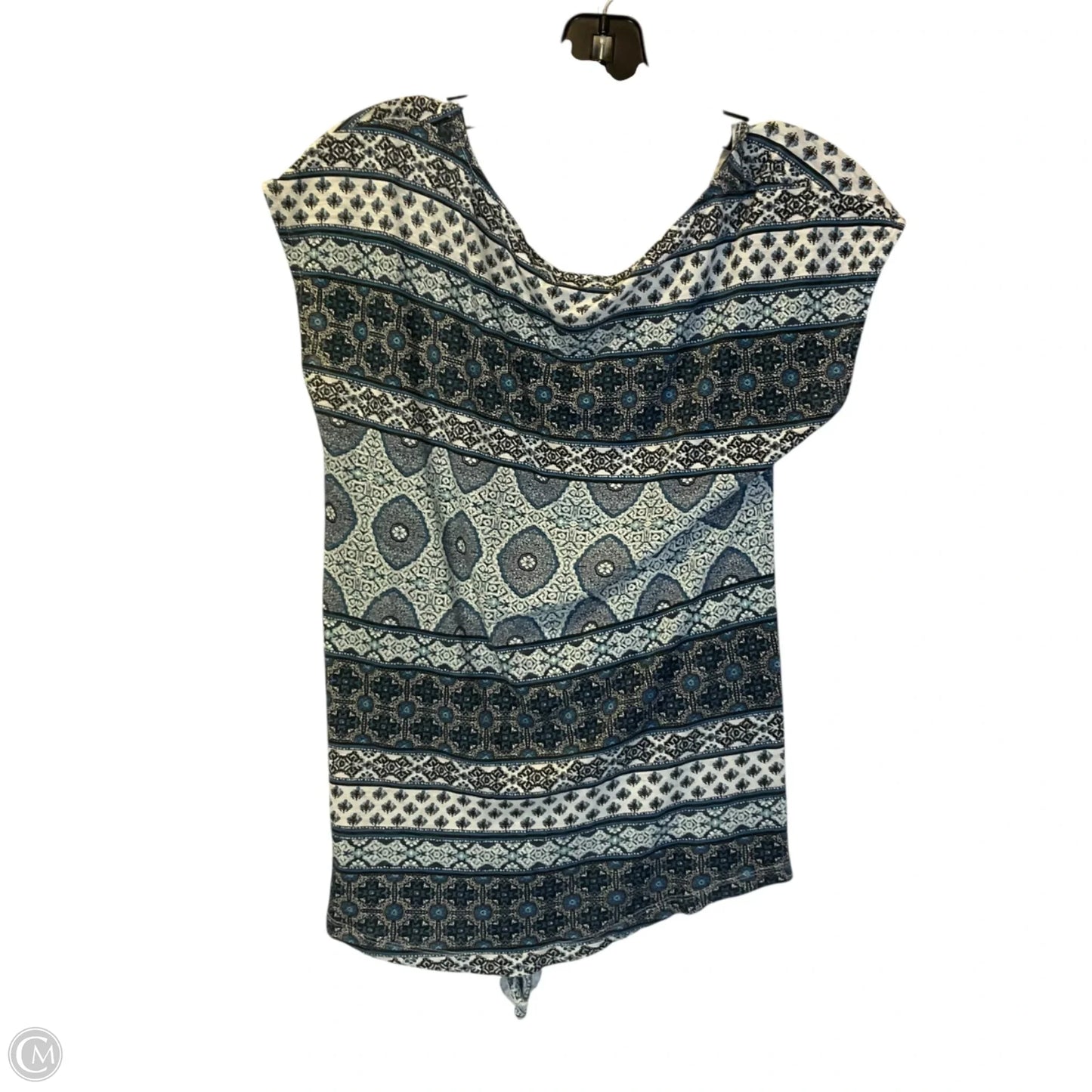Top Short Sleeve By Lucky Brand In Blue, Size: Xs