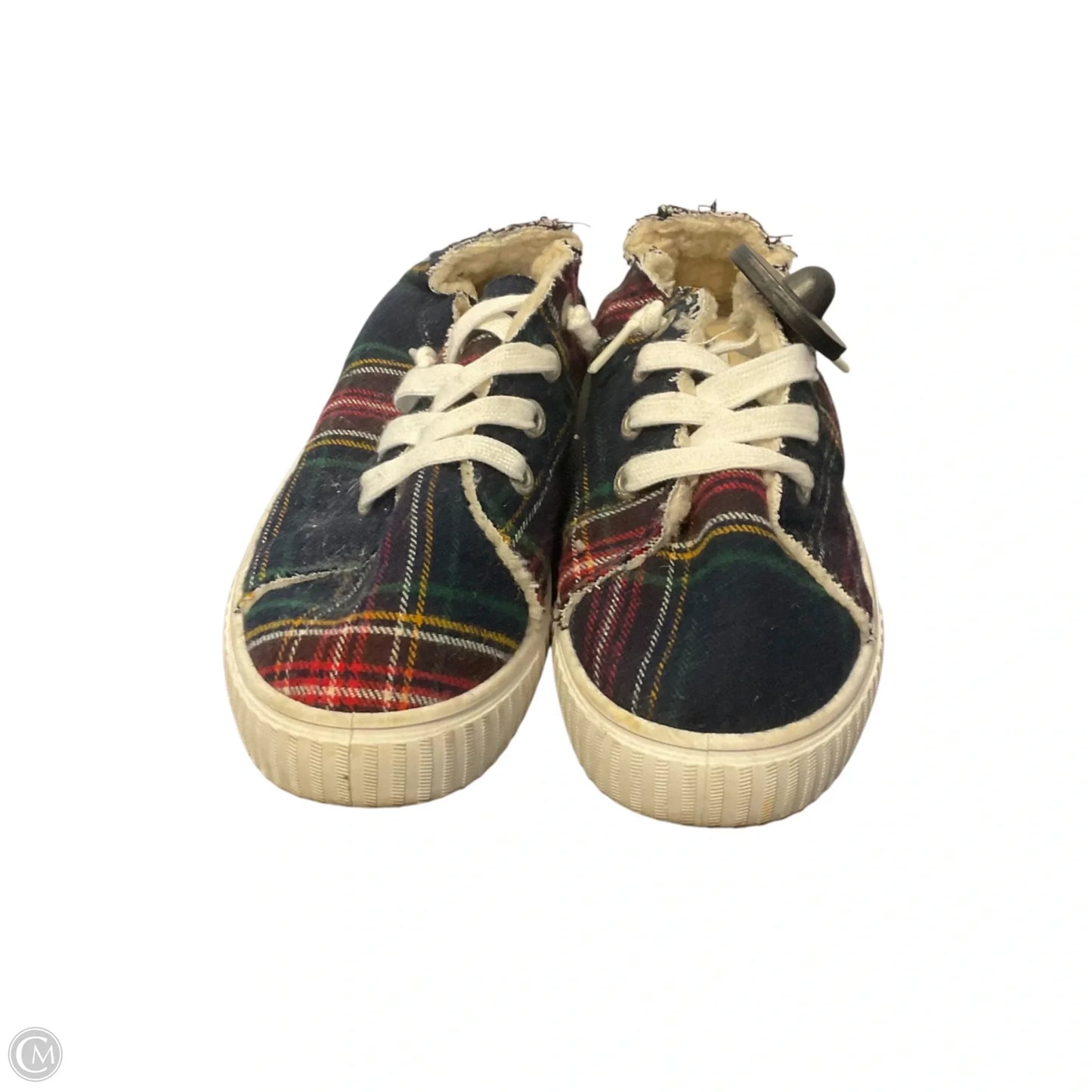 Shoes Sneakers By Tommy Bahama In Plaid Pattern, Size: 6.5