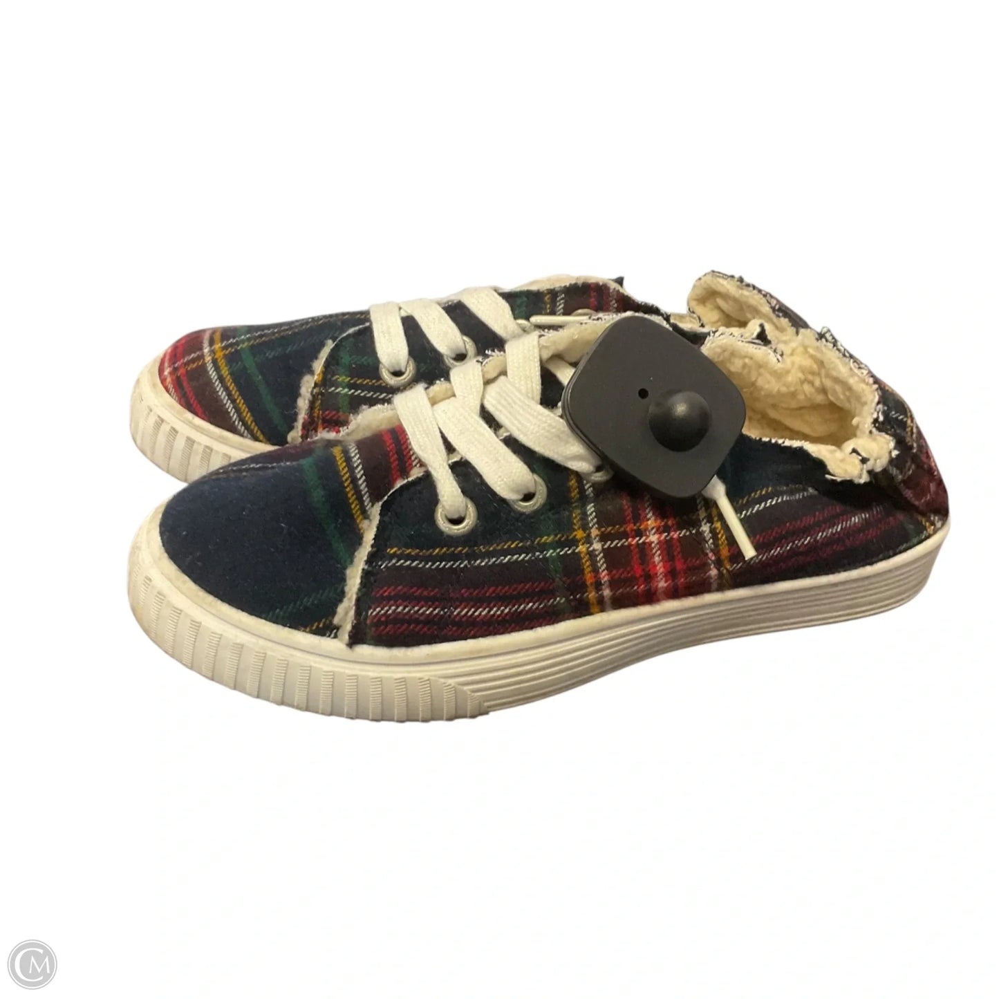 Shoes Sneakers By Tommy Bahama In Plaid Pattern, Size: 6.5