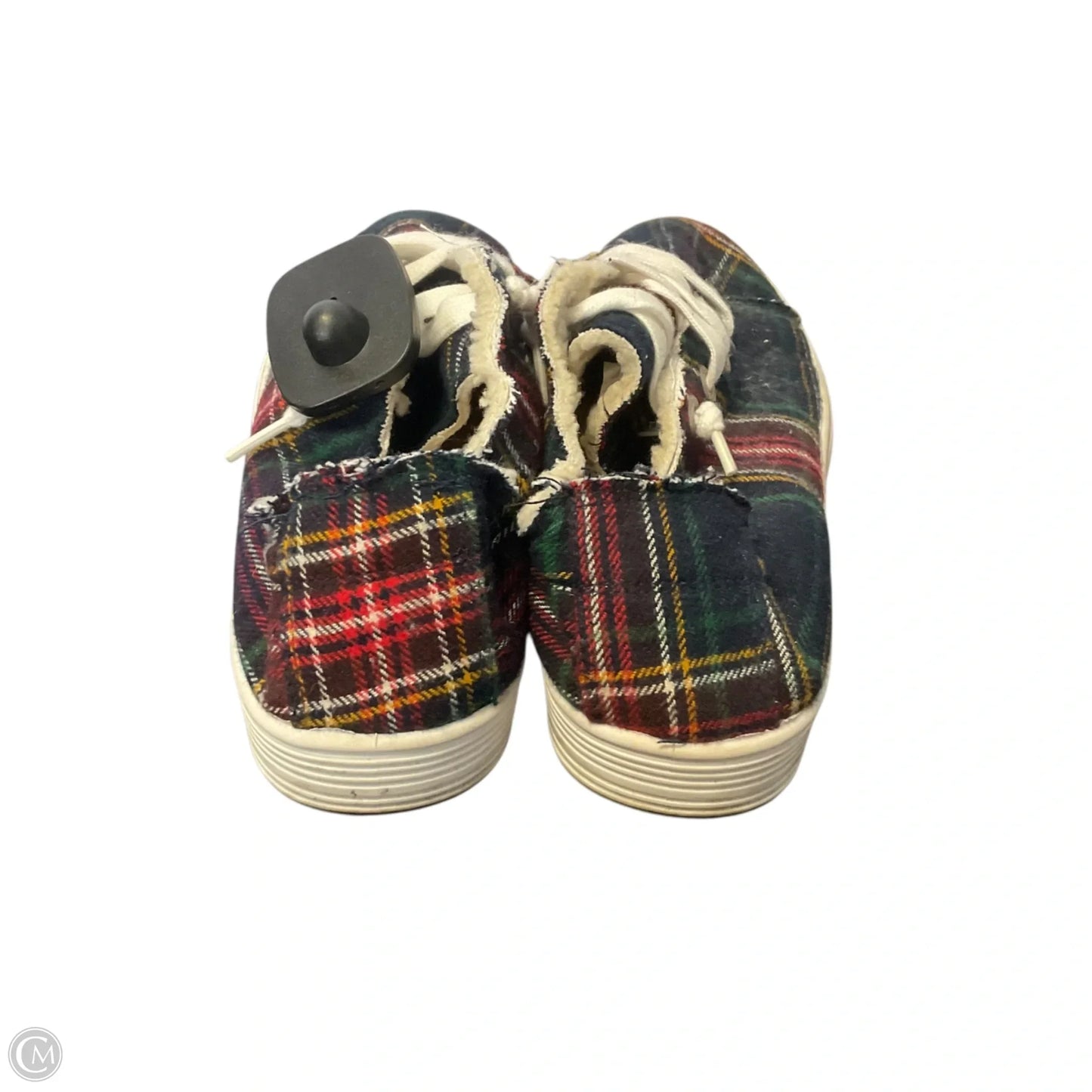 Shoes Sneakers By Tommy Bahama In Plaid Pattern, Size: 6.5