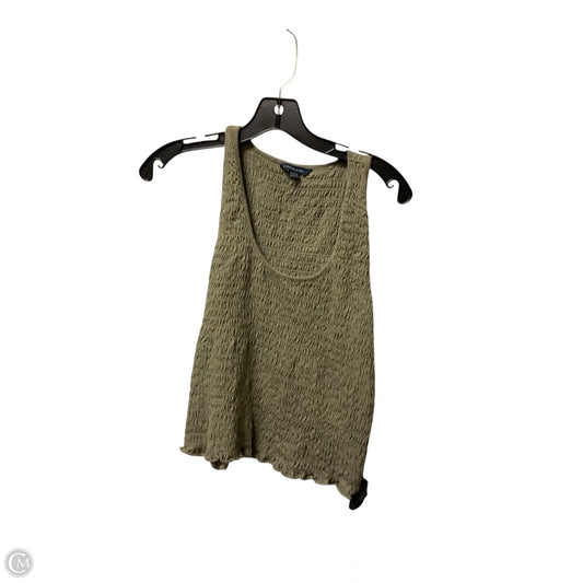 Top Sleeveless Basic By American Eagle In Green, Size: Xl