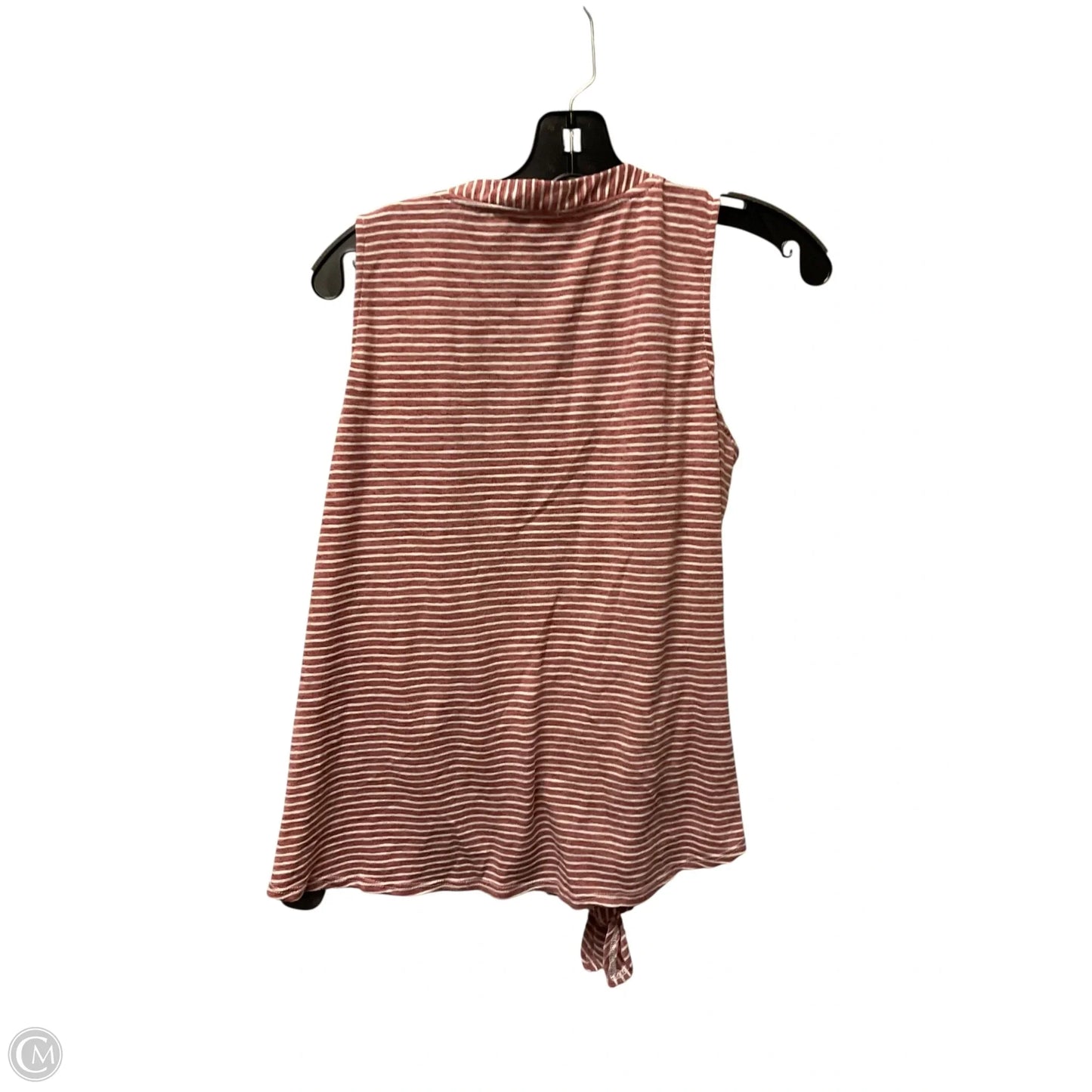 Top Sleeveless Basic By Rose And Olive In Striped Pattern, Size: L