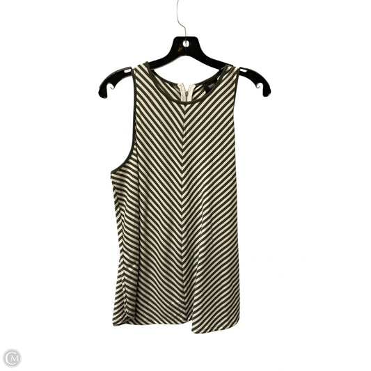 Top Sleeveless Basic By Mossimo In Striped Pattern, Size: L