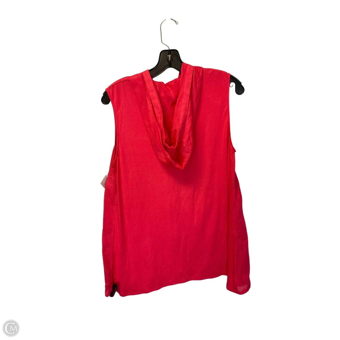 Top Sleeveless By Calvin Klein In Pink, Size: M