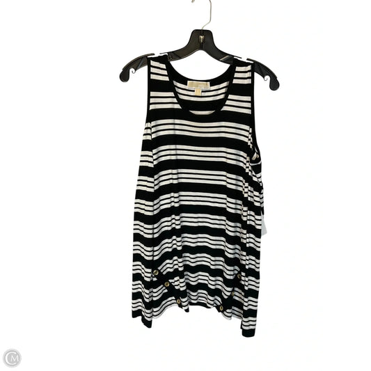 Top Long Sleeve By Michael By Michael Kors In Striped Pattern, Size: Xl