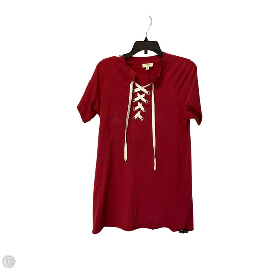 Dress Casual Short By Umgee In Red, Size: S