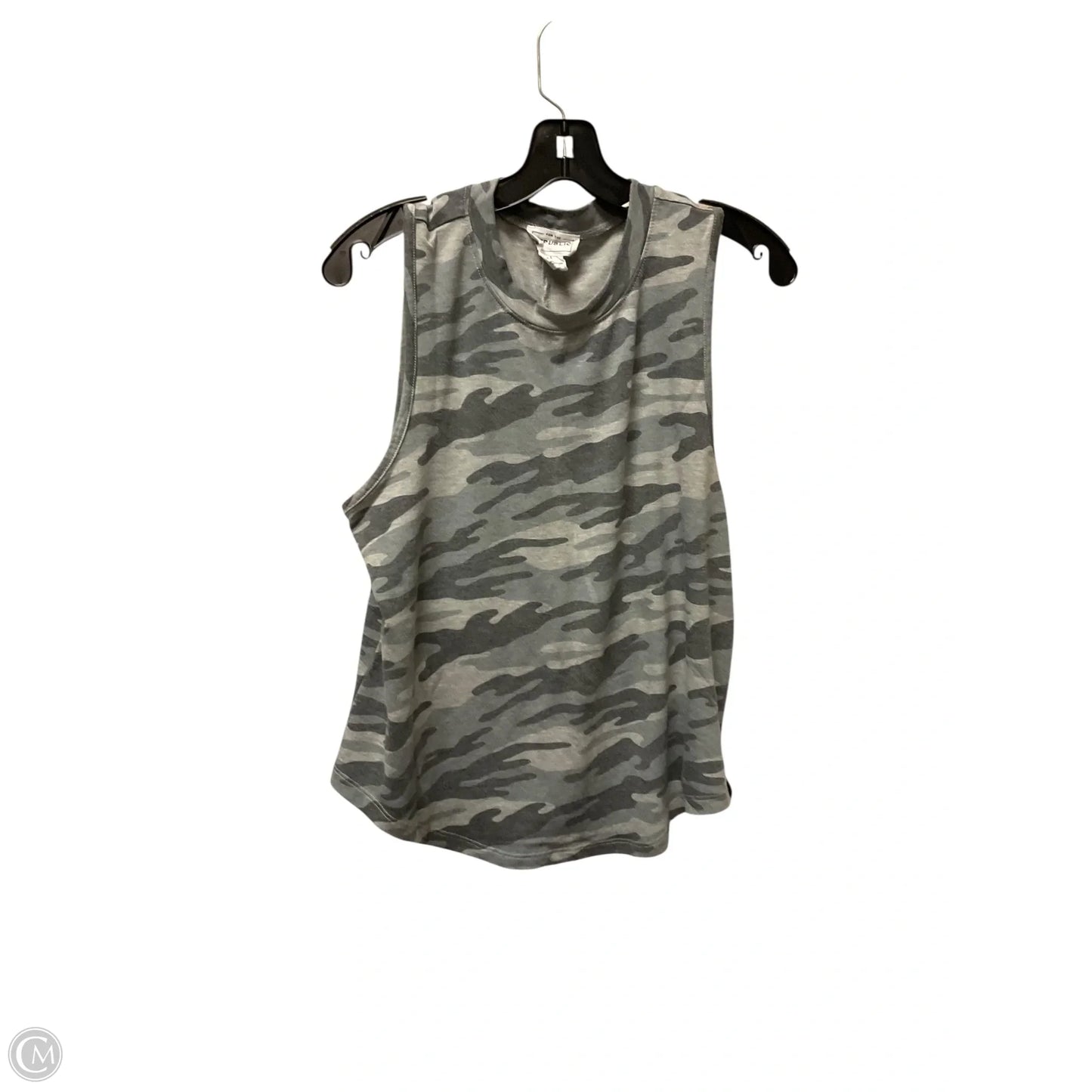 Top Sleeveless Basic By For The Republic In Camouflage Print, Size: L