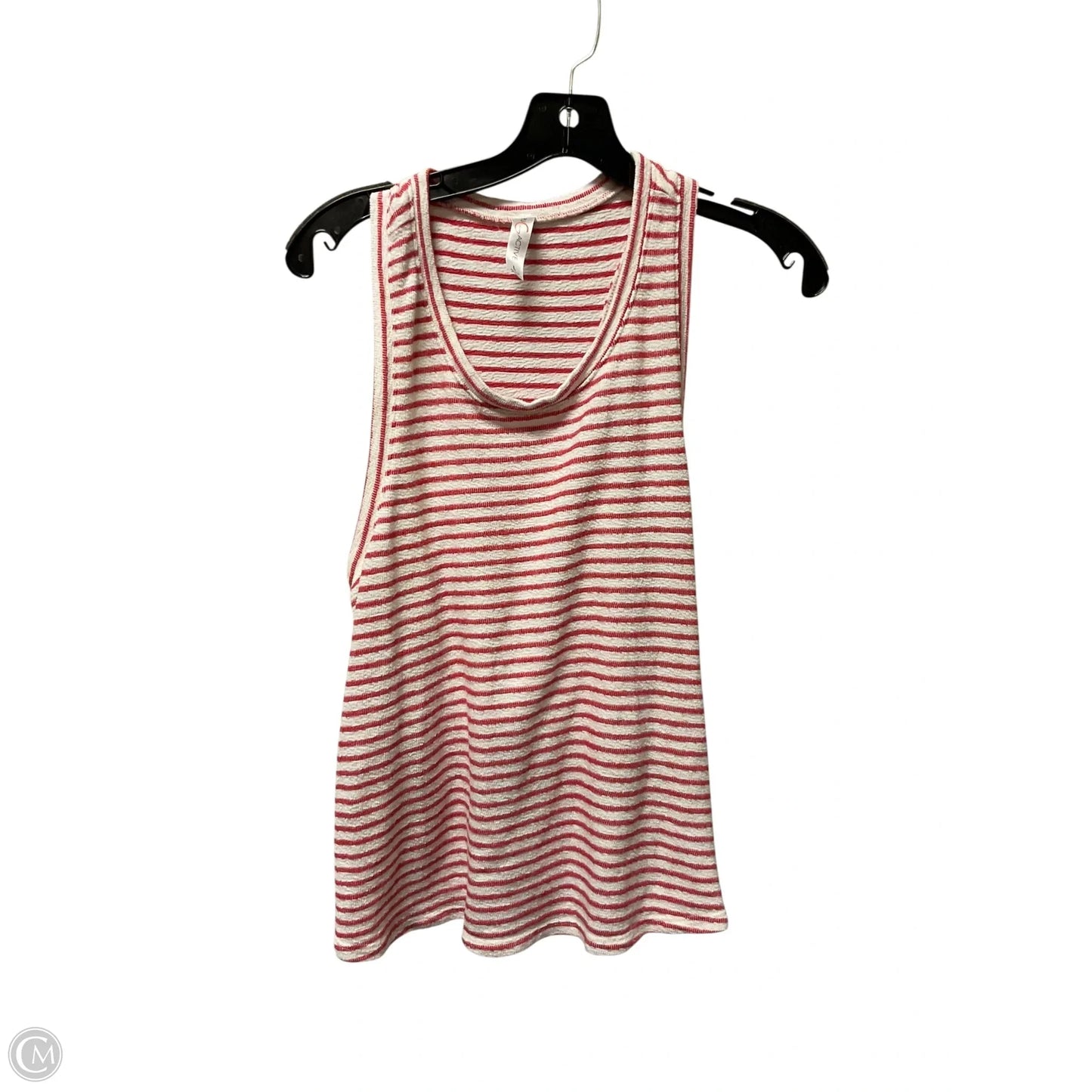 Top Sleeveless Basic By Clothes Mentor In Striped Pattern, Size: L