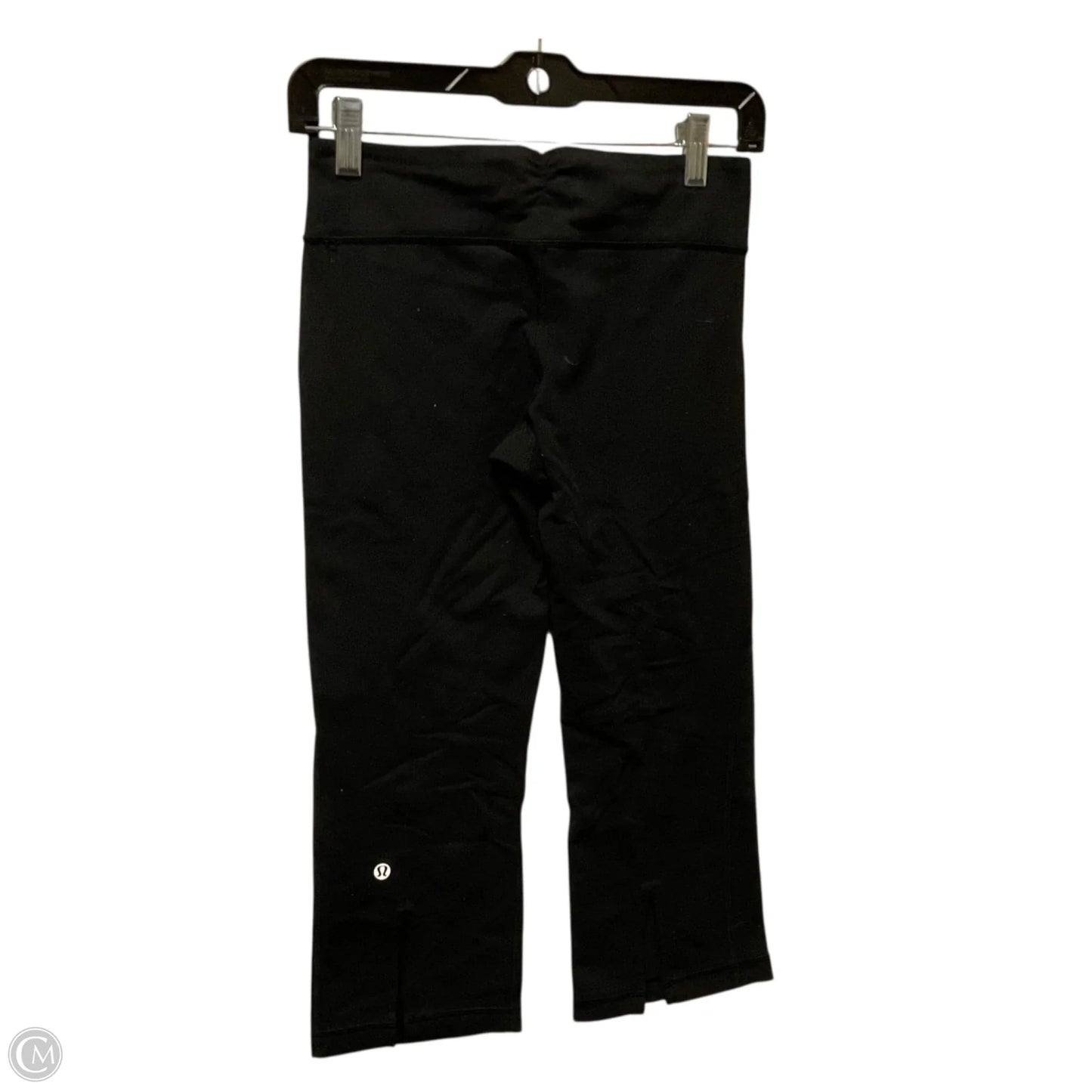 Athletic Capris By Lululemon In Black, Size: 4