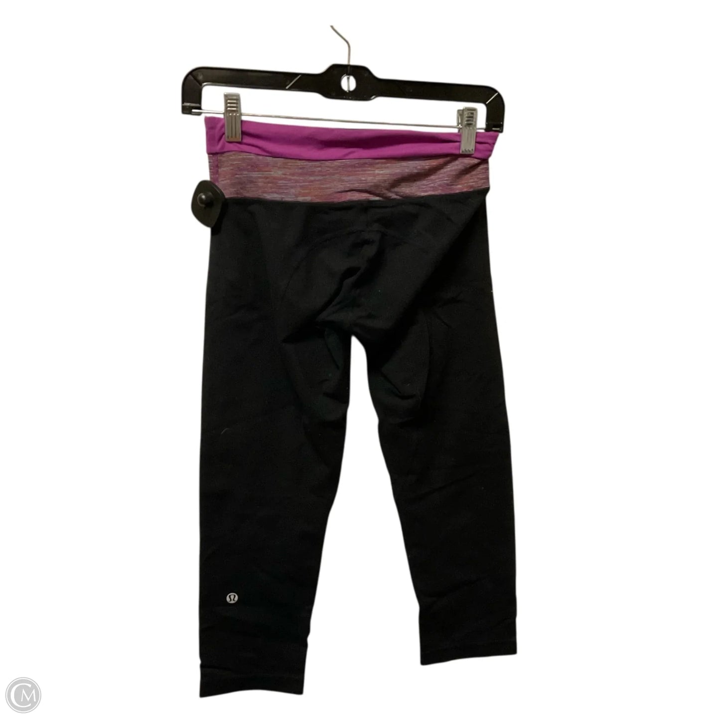 Athletic Capris By Lululemon In Black, Size: 4