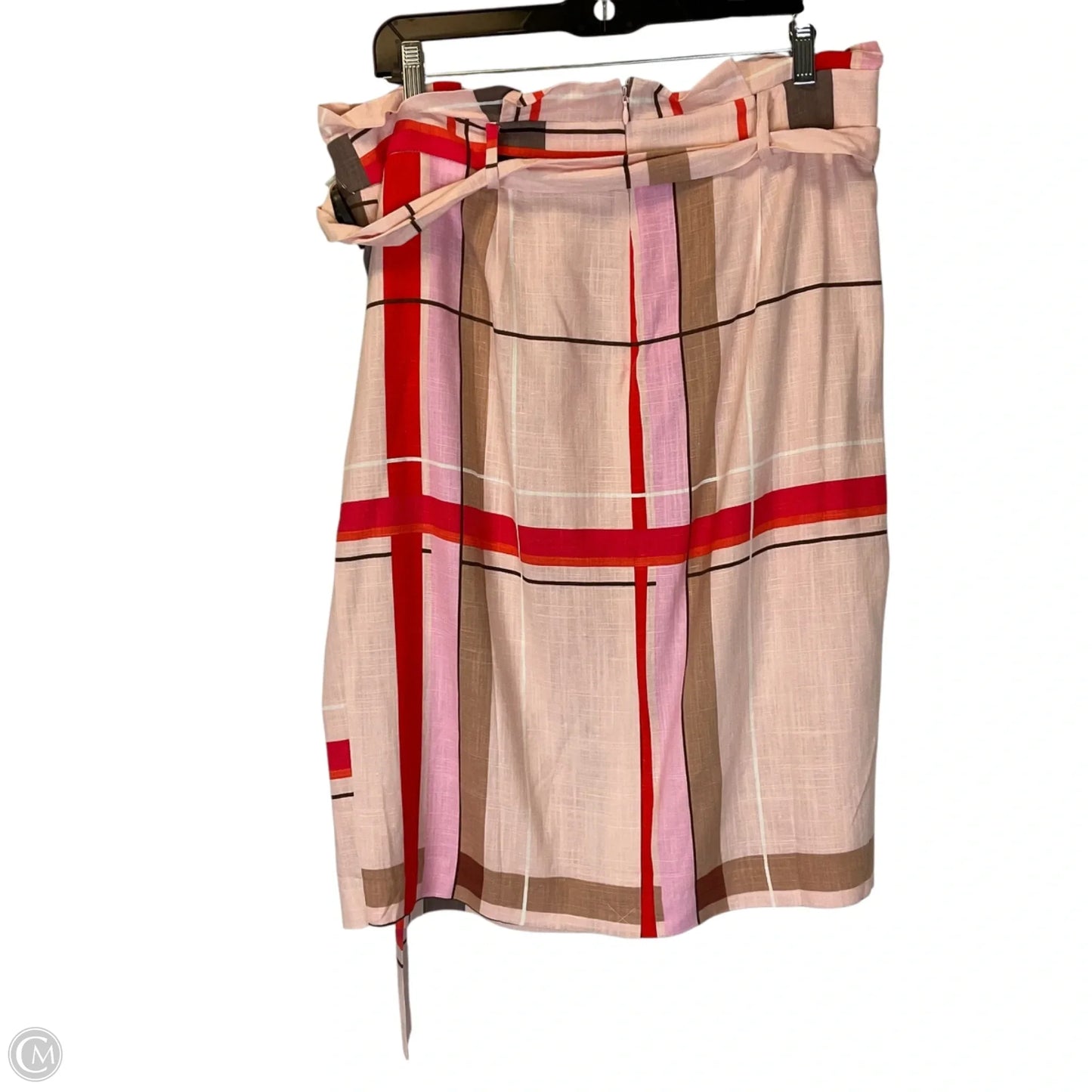 Skirt Midi By Ann Taylor In Pink, Size: 14