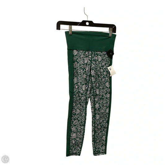 Athletic Leggings By Athleta In Green, Size: Xs