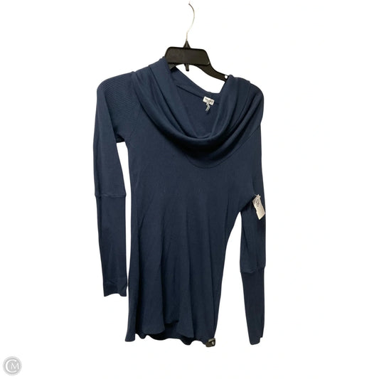 Top Long Sleeve Basic By Splendid In Blue, Size: S