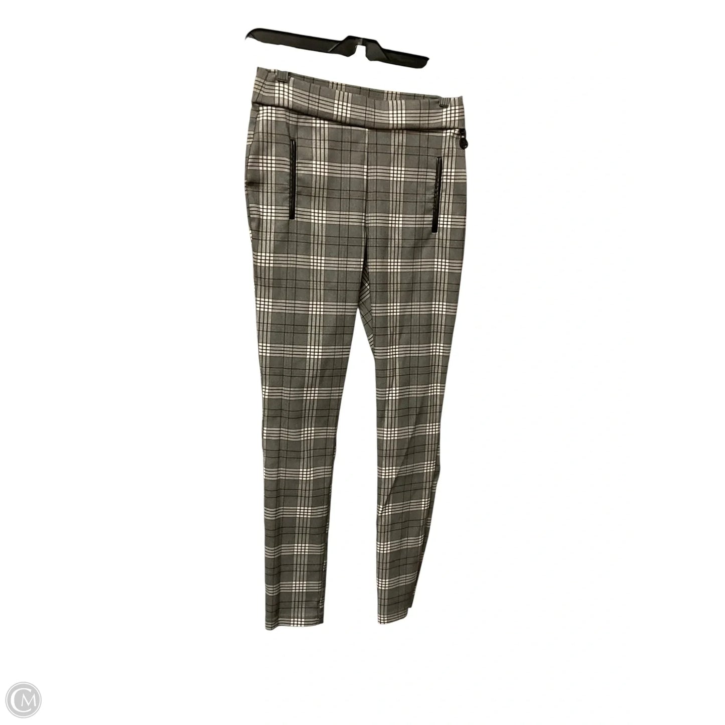 Pants Dress By Calvin Klein In Plaid Pattern, Size: 4
