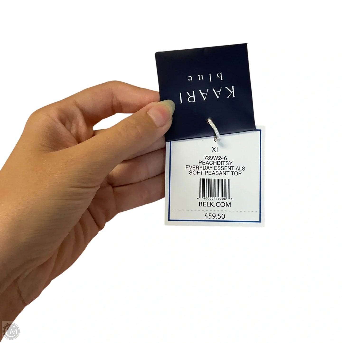 Top Long Sleeve By Kaari Blue In Pink, Size: Xl