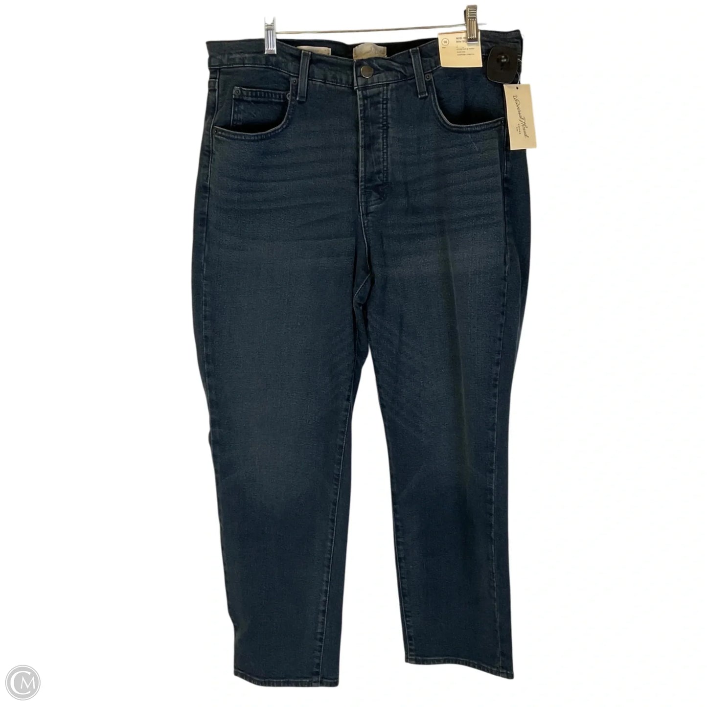 Jeans Skinny By Universal Thread In Blue Denim, Size: 16