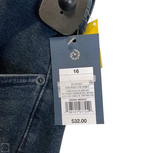 Jeans Skinny By Universal Thread In Blue Denim, Size: 16