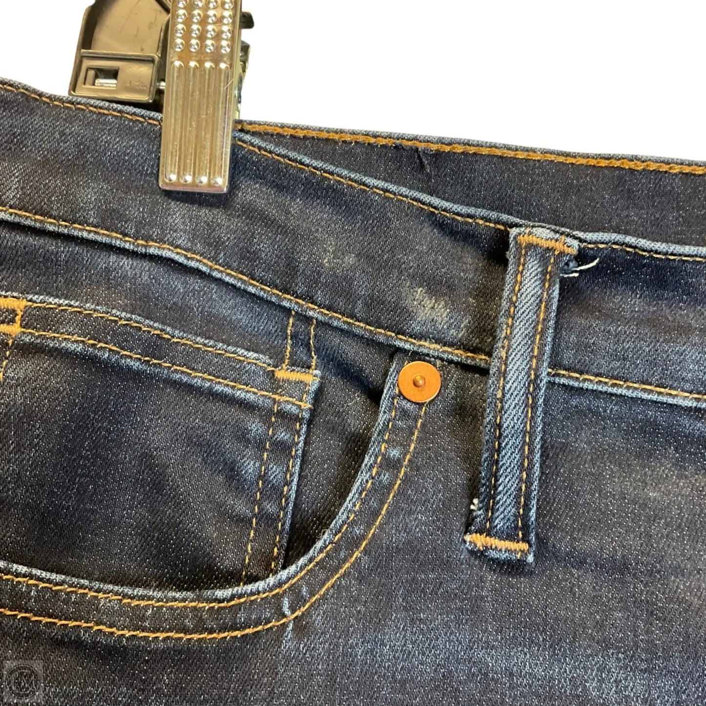 Jeans Skinny By Madewell In Blue Denim, Size: 10