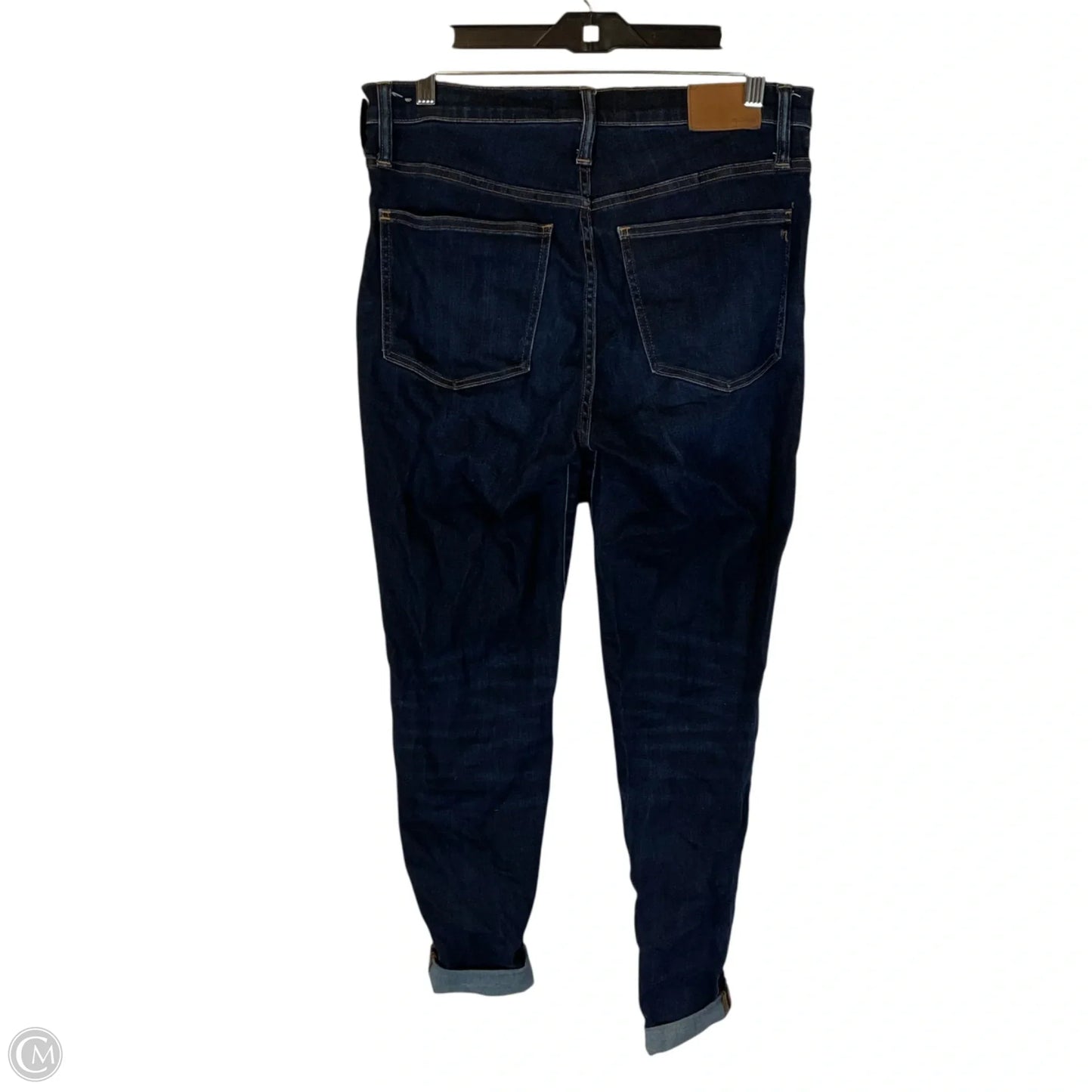 Jeans Skinny By Madewell In Blue Denim, Size: 10