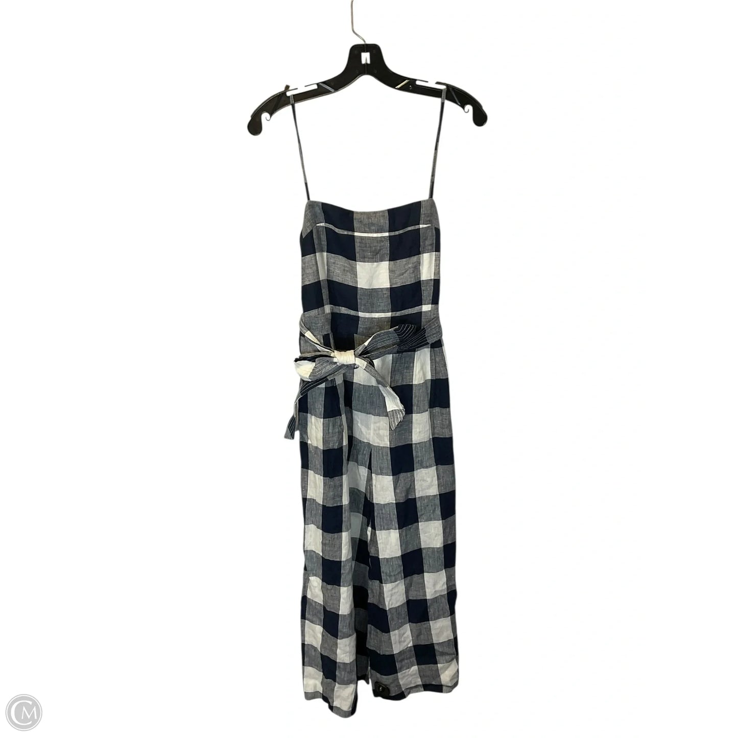 Jumpsuit By J. Crew In Blue & White, Size: 8