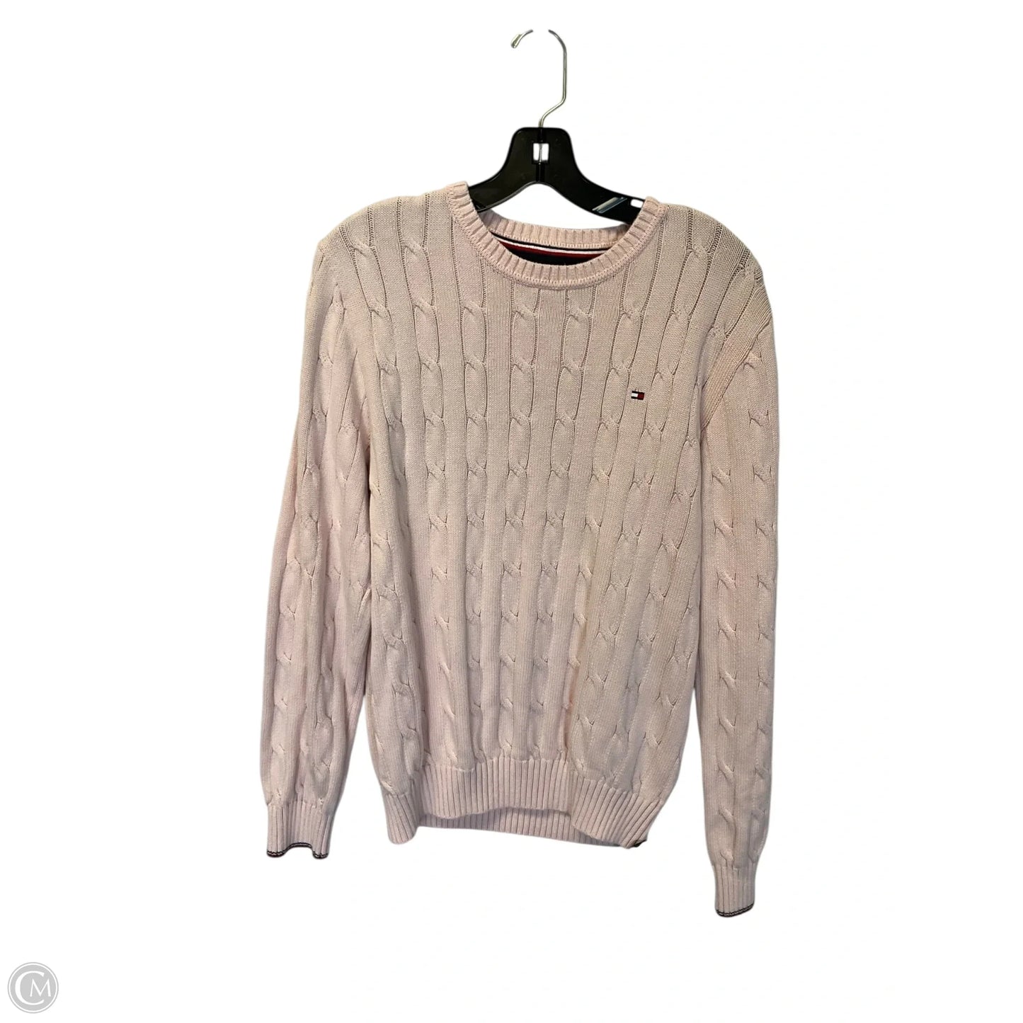 Sweater By Tommy Hilfiger In Pink, Size: M