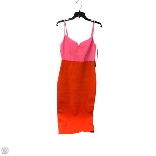 Dress Casual Maxi By Express In Pink, Size: S