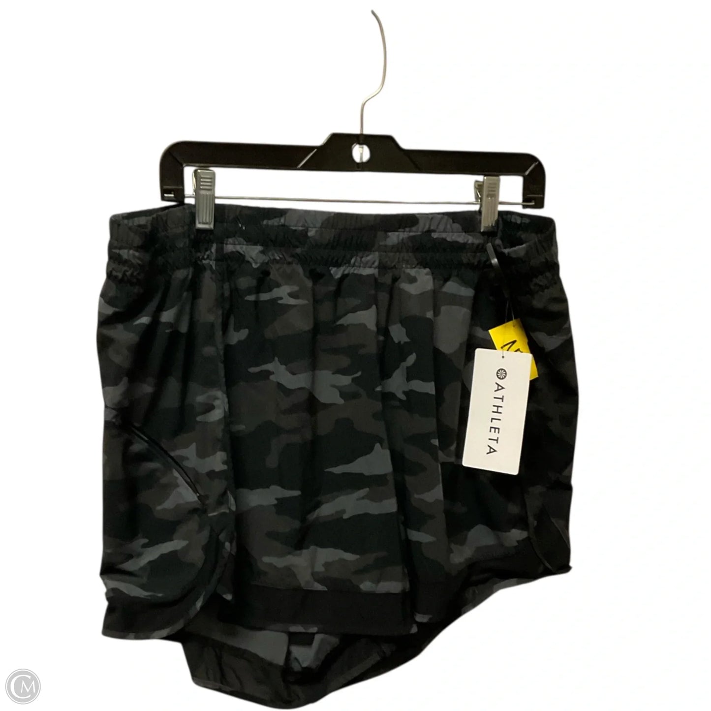 Athletic Shorts By Athleta In Camouflage Print, Size: 1x