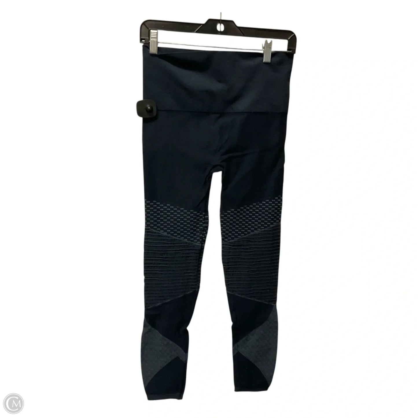 Athletic Leggings By Spanx In Blue, Size: L