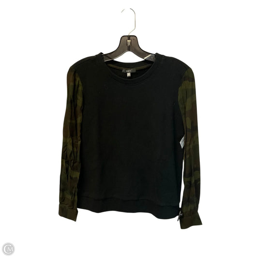 Top Long Sleeve By Drew In Black, Size: Xs