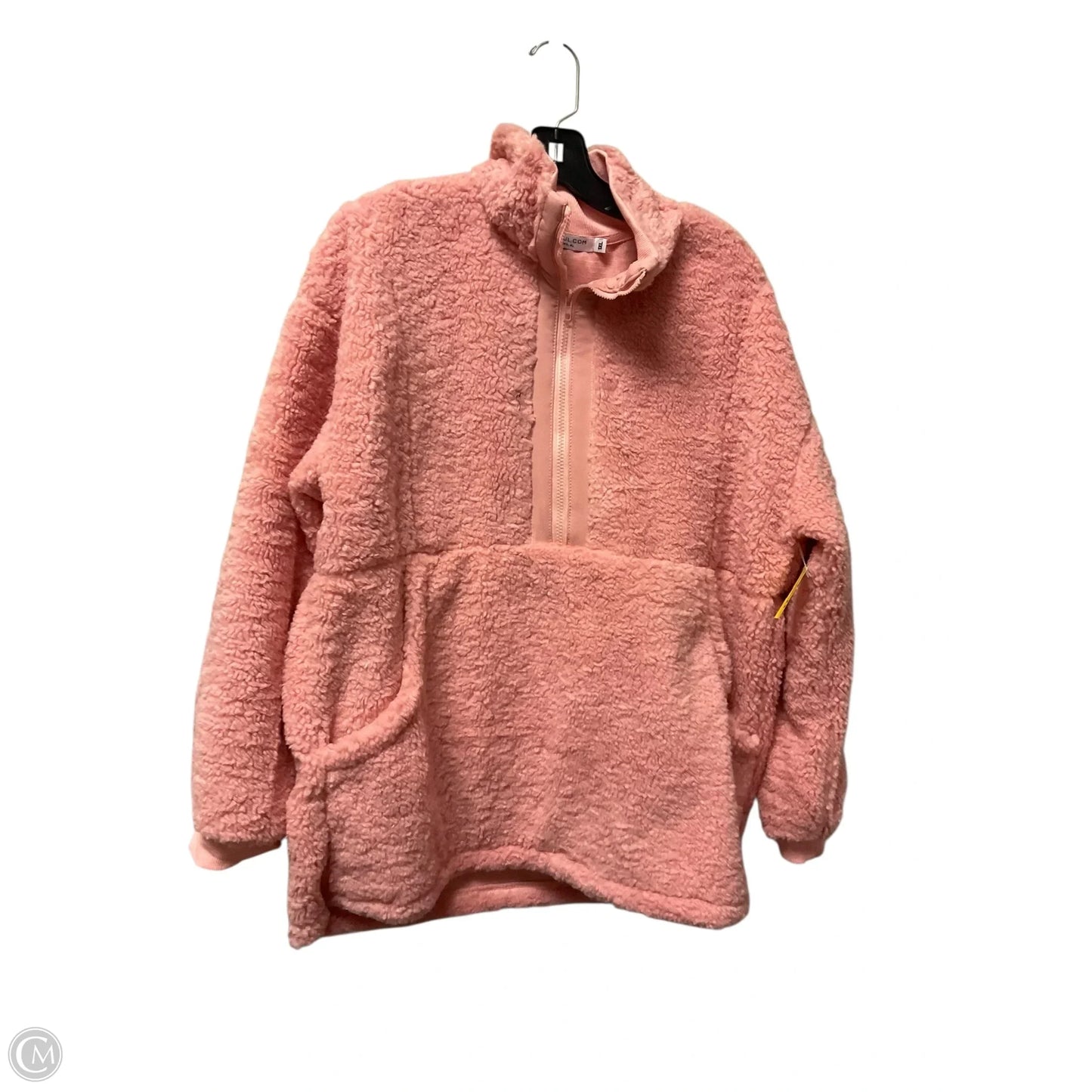 Jacket Faux Fur & Sherpa By Chicsoul In Pink, Size: Xl