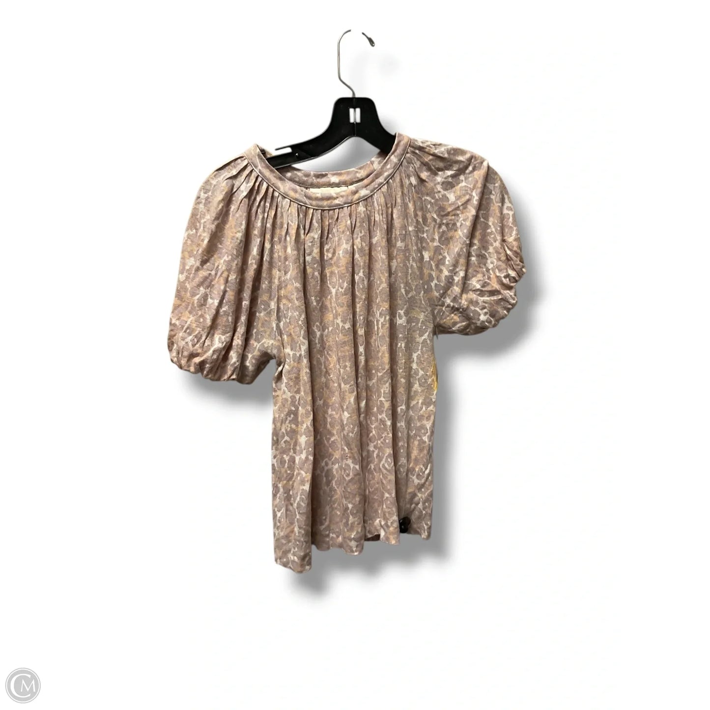 Top Short Sleeve By Maeve In Animal Print, Size: Xs