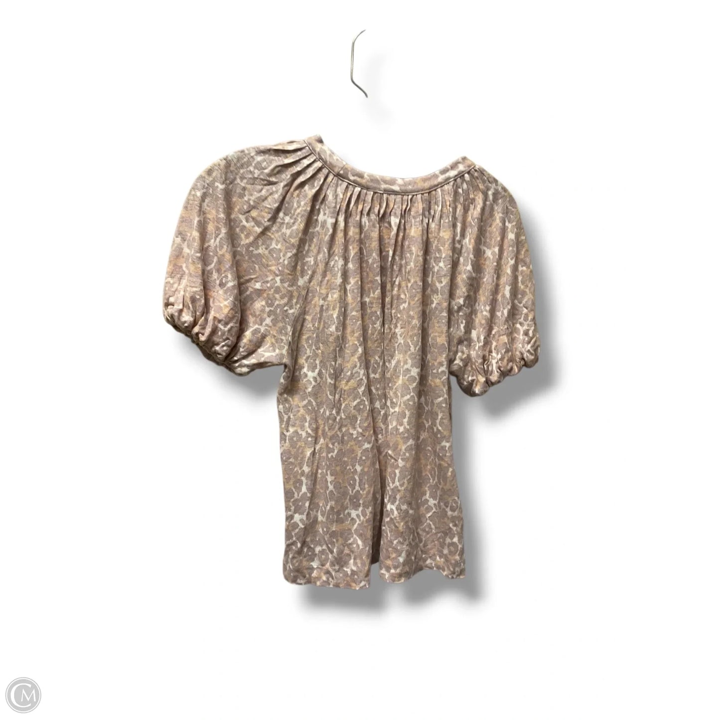 Top Short Sleeve By Maeve In Animal Print, Size: Xs