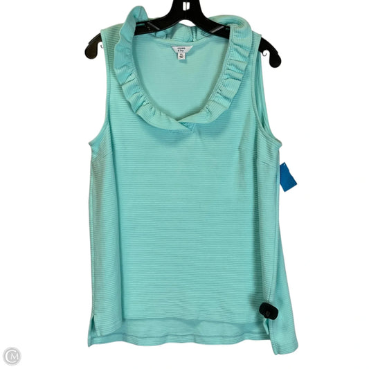 Top Sleeveless By Crown And Ivy In Blue, Size: Xl