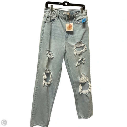 Jeans Straight By Kancan In Blue Denim, Size: 8