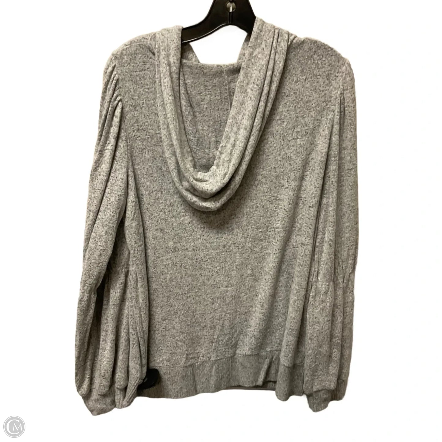 Top Long Sleeve By Wonderly In Grey, Size: M