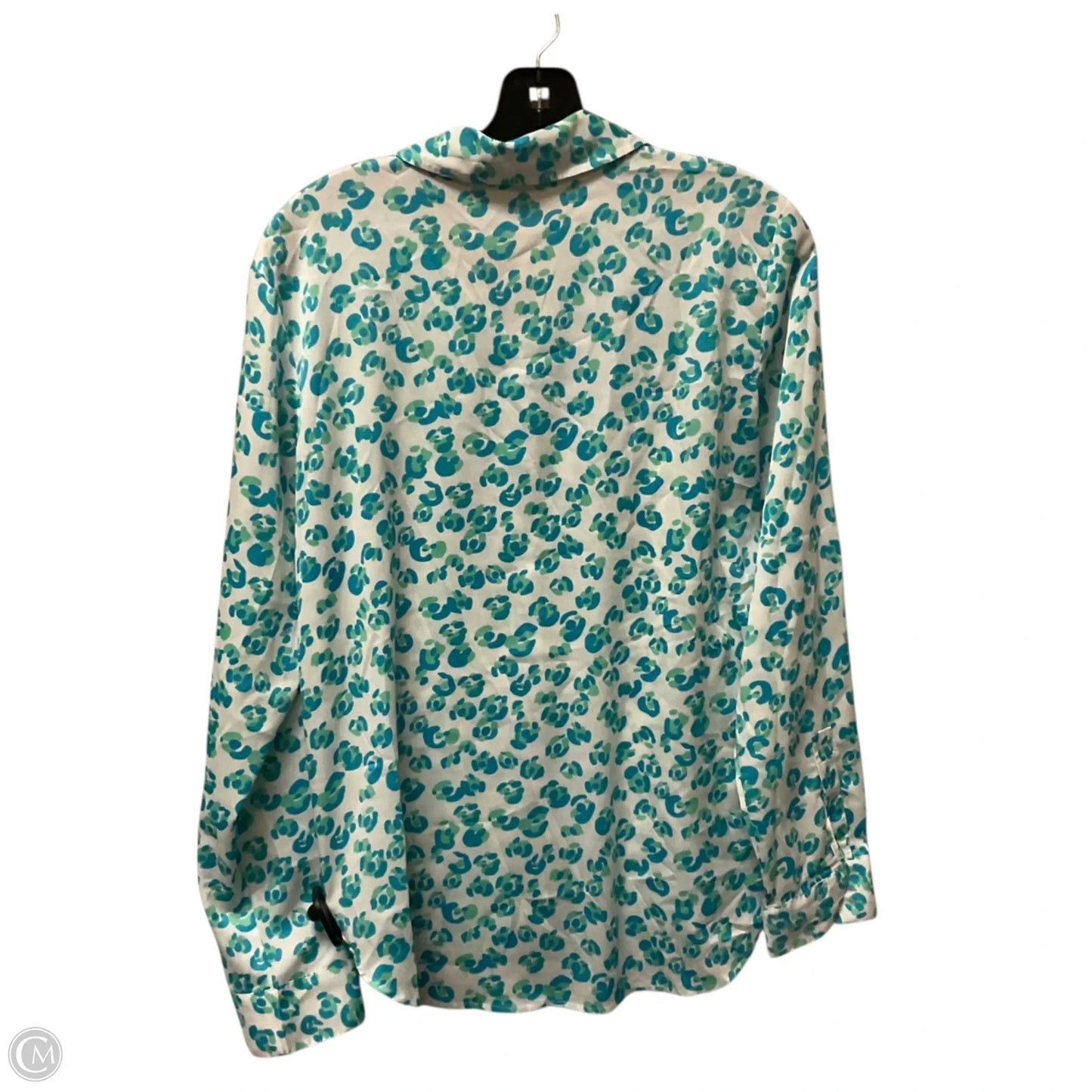 Top Long Sleeve Basic By Ann Taylor In Animal Print, Size: S