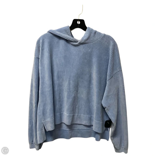 Sweatshirt Hoodie By Aerie In Blue, Size: S
