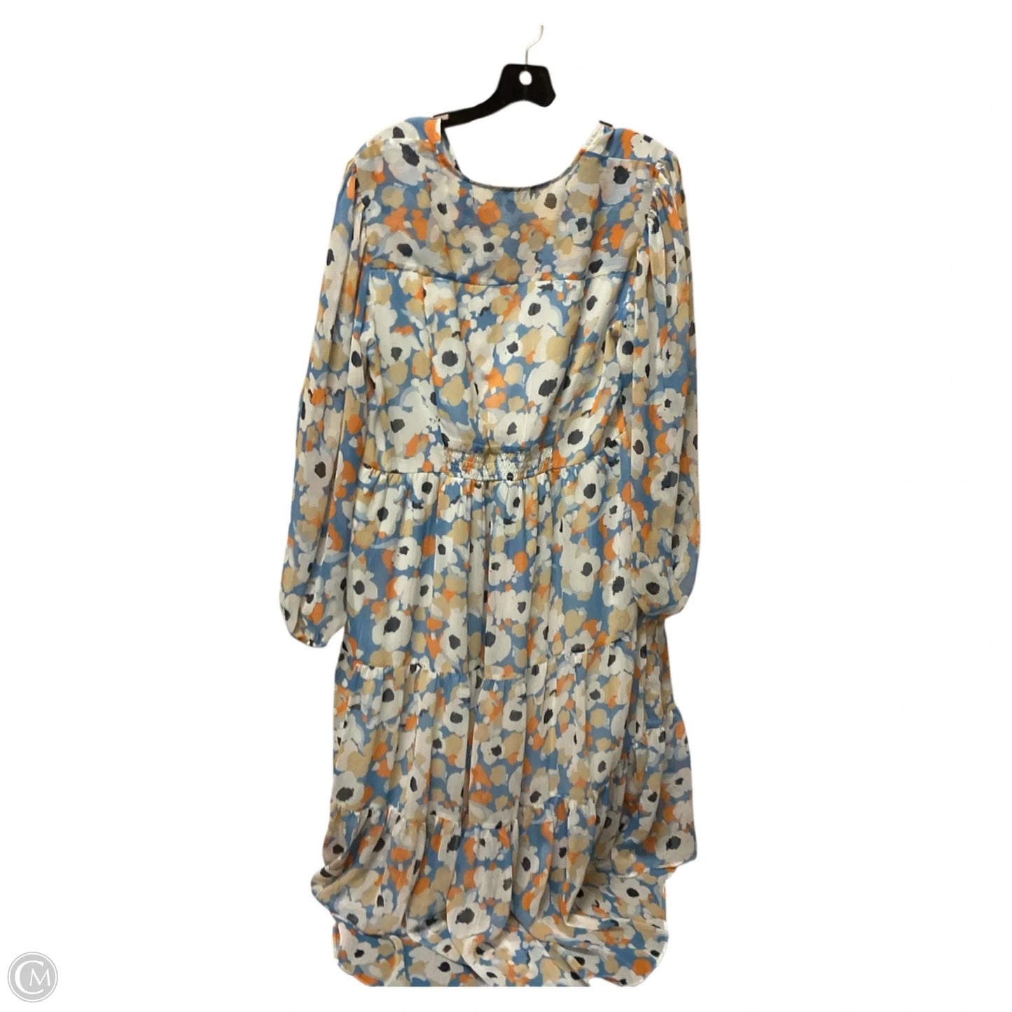 Dress Casual Maxi By Joie In Blue, Size: L
