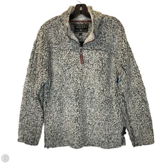 Sweatshirt Collar By True Grit In Grey, Size: Xs