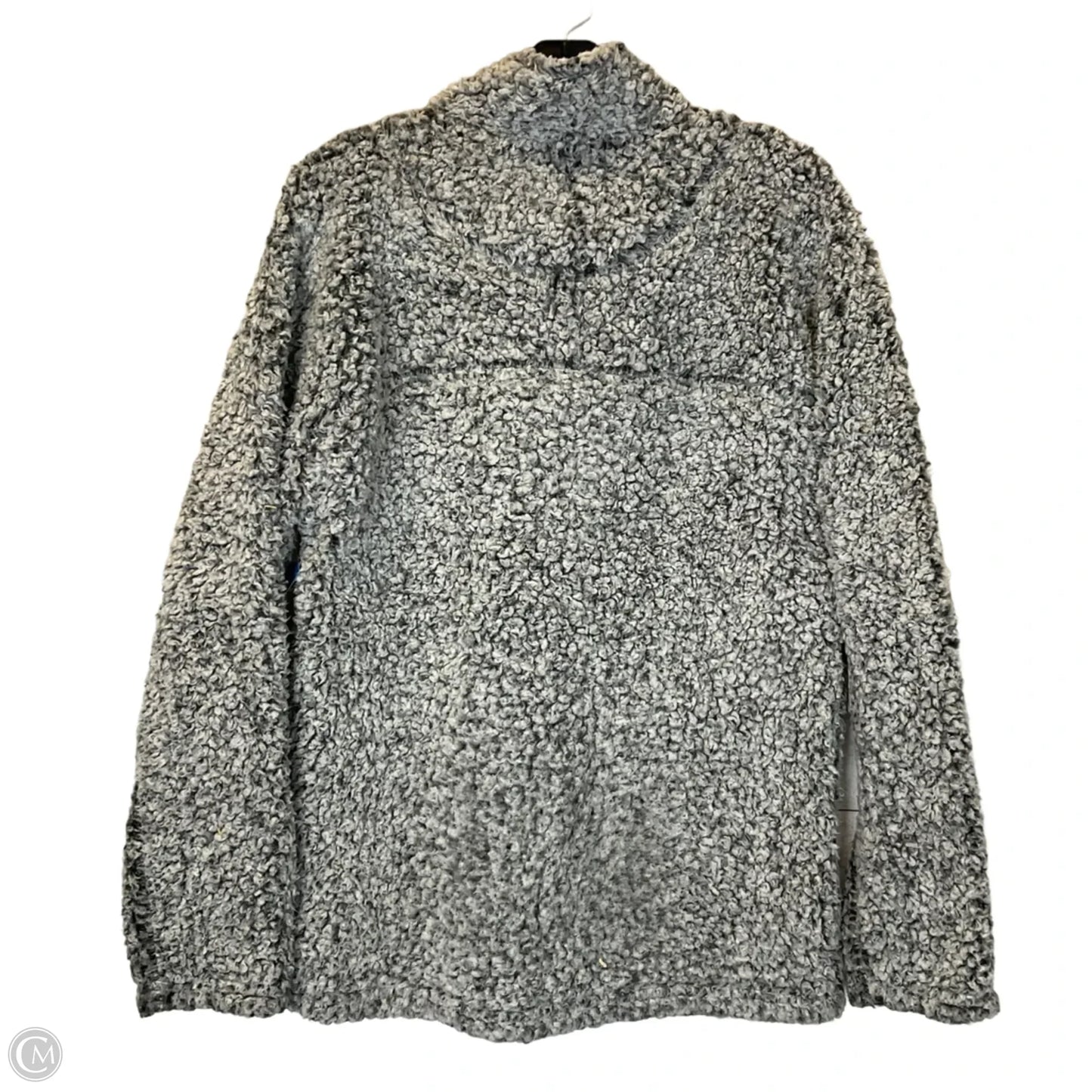 Sweatshirt Collar By True Grit In Grey, Size: Xs