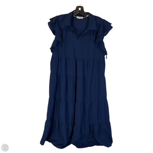 Dress Casual Maxi By Umgee In Blue, Size: L
