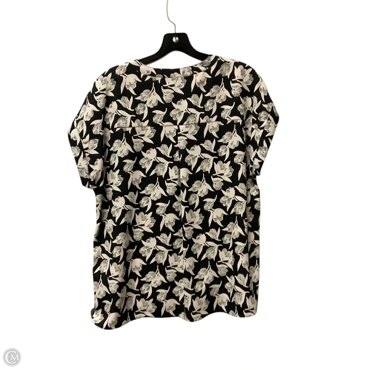 Top Short Sleeve By Joie In Black, Size: L