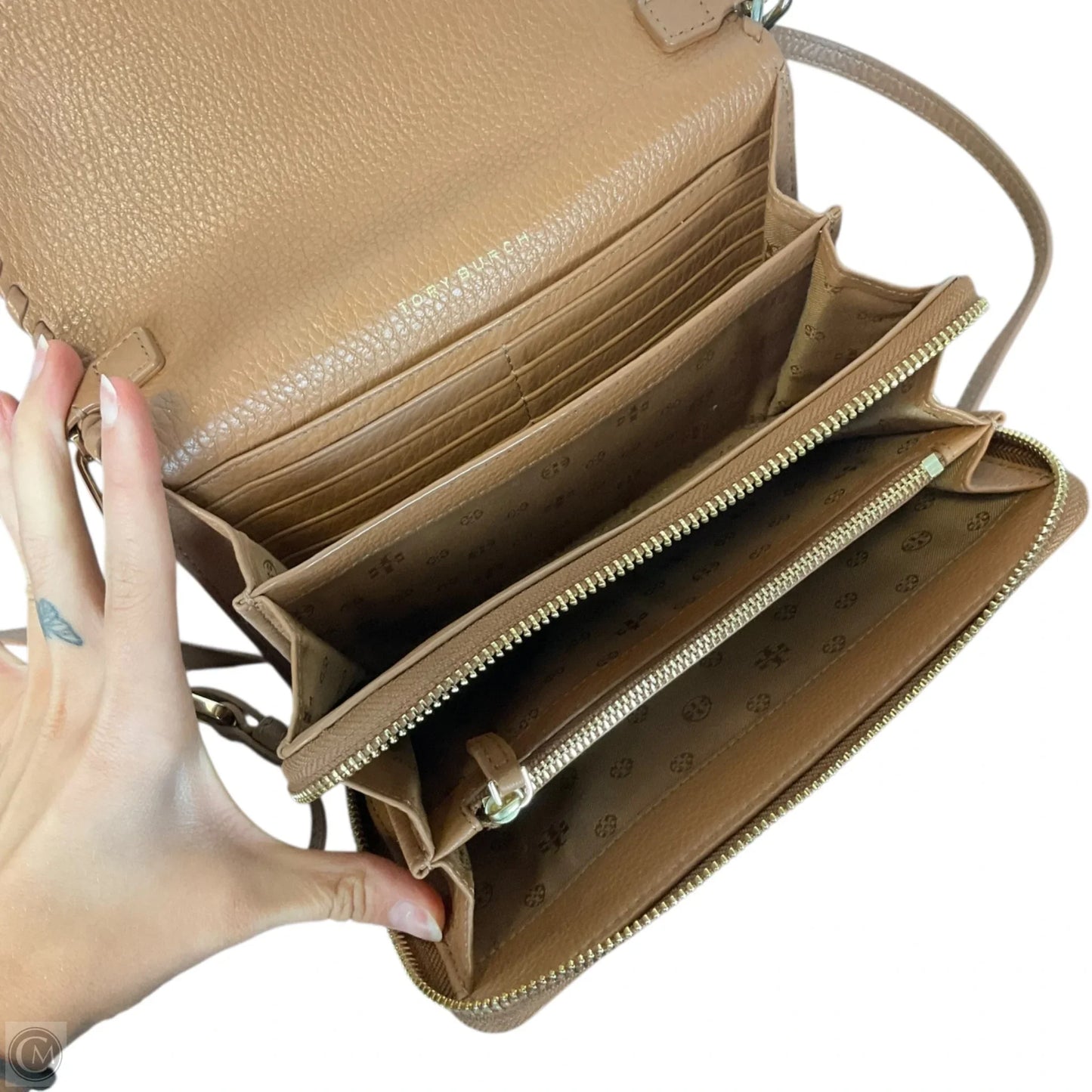 Crossbody Designer By Tory Burch, Size: Small