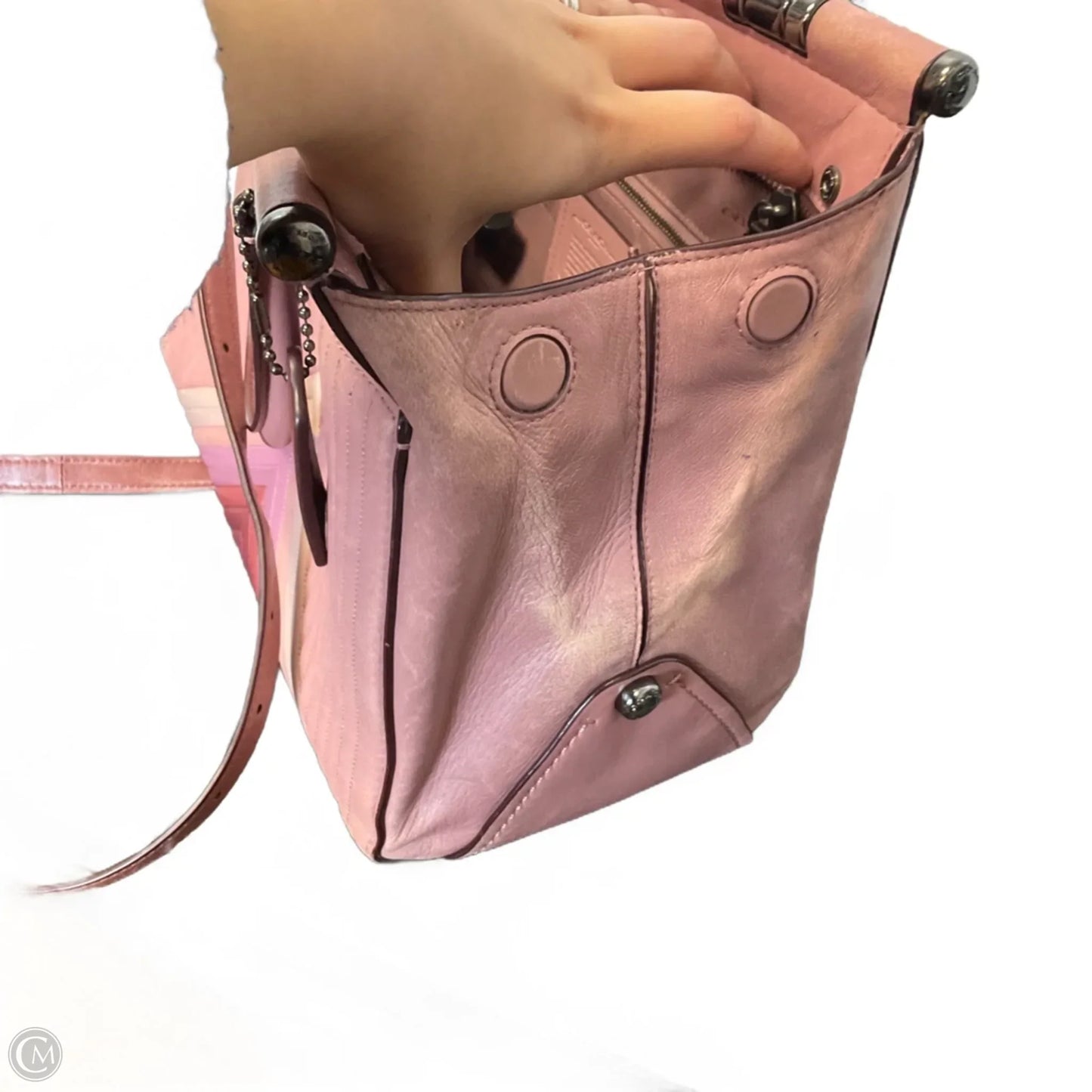 Handbag Designer By Coach, Size: Medium